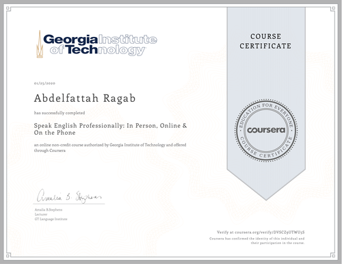 Improve Your English Communication Skills - Georgia Institute of Technology