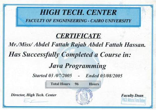 Java Programming