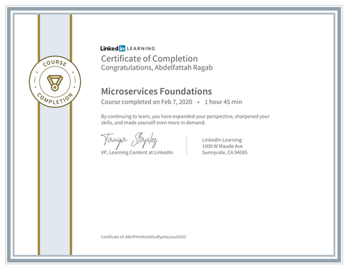 Microservices Foundations - LinkedIn