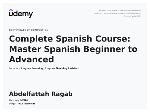 Language Learning Spanish Language: Complete Spanish Course: Master Spanish Beginner to Advanced