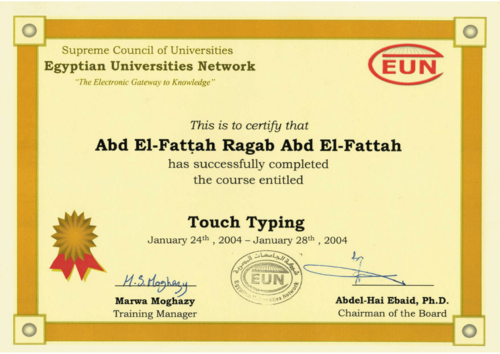 Touch Typing